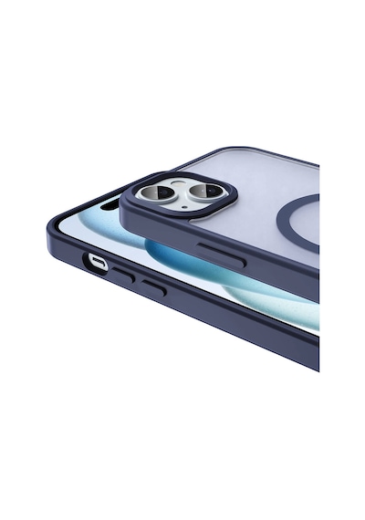 Apple Uyumlu iPhone 14 Plus Kılıf M-safe Şarj Özellikli Mat Arka Yüzey Zore Sio Kapak Light Green