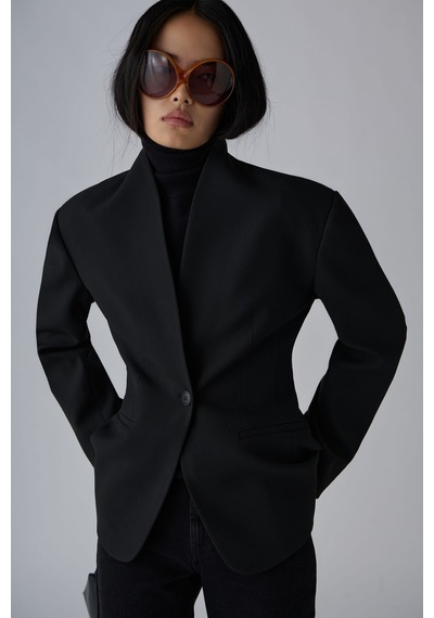 Suud Collection Siyah Colette Blazer Ceket