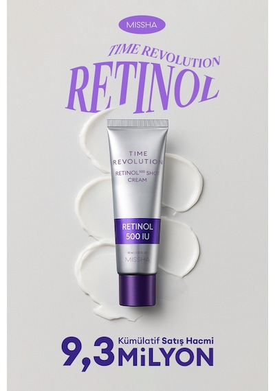Retinol İçerikli Bakım Kremi Time Revolution Retinol 500 Shot Cream