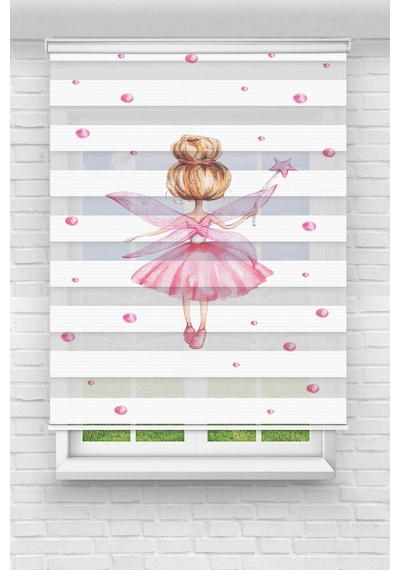 Perdecizade Enxboy Peri Kız Dijital Baskılı Zebra Perde-cocuk Odası-stor Perde Tyc33b9a89d82856790ff3200 Renkli