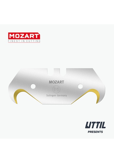 Mozart Blades 51 Mm Tin Kaplama 100 Adet Yedek Kanca Bıçak