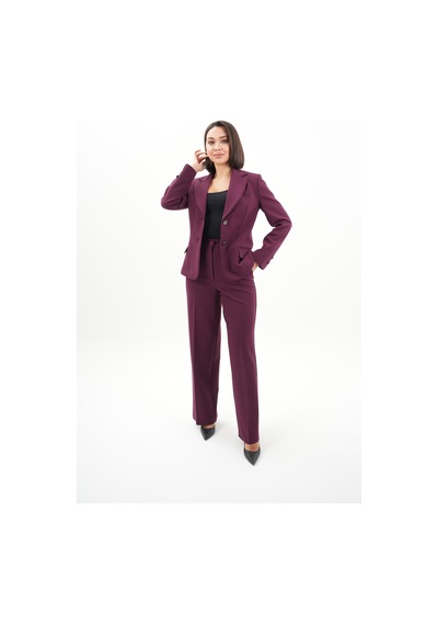 Velnara Moda Mürdüm Modern Klasik Kadın Takım Elbise - Düğme Detaylı Ceket & Boru Paça Pantolon Mürdüm - 942442082 Mürdüm Velnara Moda Mürdüm Modern Klasik Kadın Takım Elbise - Düğme Detaylı Ceket & Boru Paça Pantolon Mürdüm - 942442082 Mürdüm