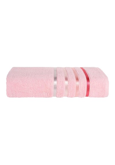 Banyo Havlusu Tekli Pamuk Bale Pembe