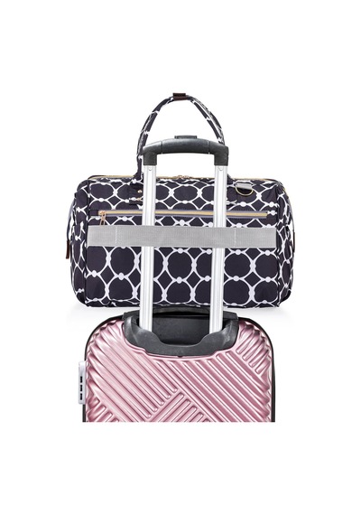 Lal Baby Baggage Bag Halkalı Siyah Omuz Askılı Anne Bebek Bakım Çantası Siyah