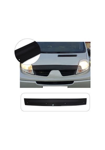 Opel Vivaro Uyumlu 2000-2014 Abs Kaput  Rüzgarlığı (Kısa)