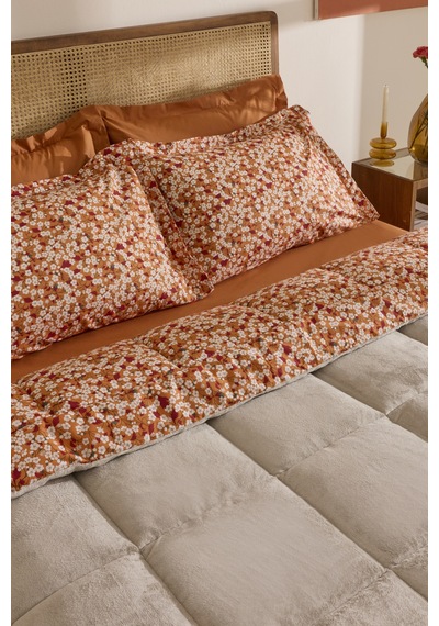 Karaca Home Persephone %100 Pamuk Welsoft Çift Kişilik Comfort Set Bej