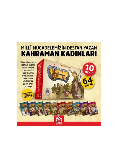 Milli Mücadelede Kahraman Kadınlar Hikaye Serisi - Doğan Yıldız - Model Yayınları