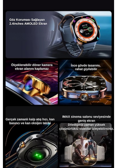 Wearfitpro Call Pro 4g/5g Sim Kartlı Btk Kayıtlı Kameralı 1100 Mah Batarya 54mm Amoled Ekranlı Yeni Akıllı Saat Wearfitpro Call Pro 4g/5g Sim Kartlı Btk Kayıtlı Kameralı 1100 Mah Batarya 54mm Amoled Ekranlı Yeni Akıllı Saat