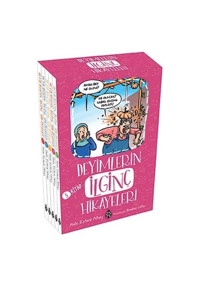 Deyimlerin İlginç Hikayeleri 5 Kitap Takım - Hale Eştürk Altay - Uğurböceği
