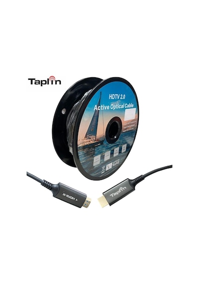 Taplin 4k 60hz Destekli Fiber Optik 2.0 Hdmı Kablo - 30metre