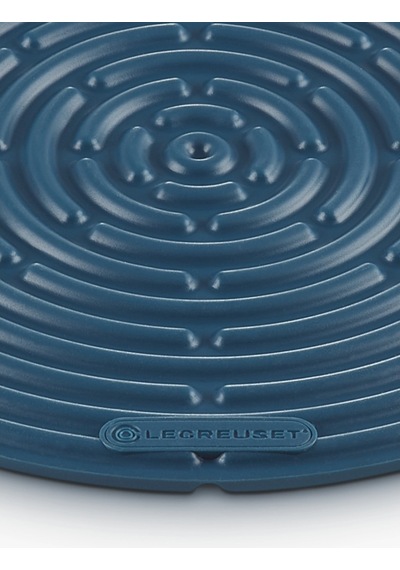 Le Creuset Yuvarlak Silikon Nihale & Tencere Tutacağı Mutfak Ekipmanları Koyu Mavi