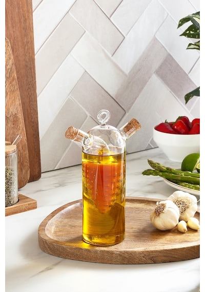 Karaca Ronda Cam Yağlık Ve Sirkelik 250 Ml Şeffaf
