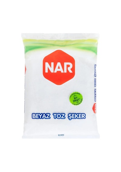 5 Adet Nar Toz Şeker 2 Kg
