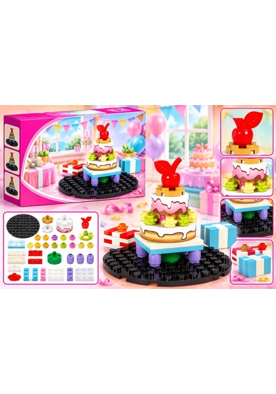 Northcity Parça Fashion Girls Doğumgünü Seti Bx Standart