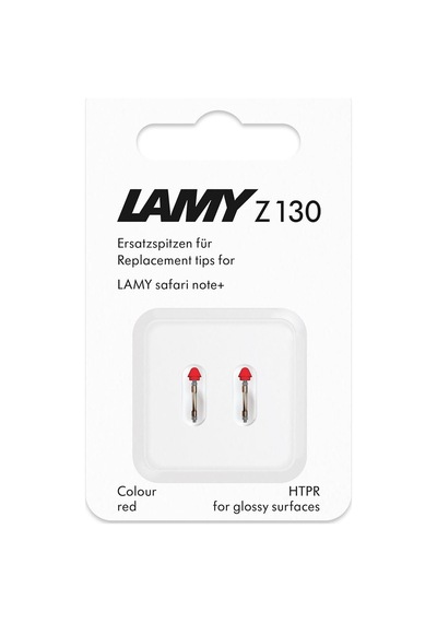 Lamy Safari Note+ Yedek Uç Kırmızı 2 Adet Değiştirilebilir La