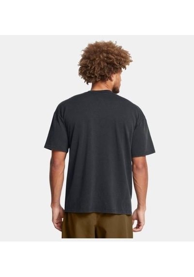 Under Armour Hw Os Logo Washs S Erkek T-shirt-31814 Siyah