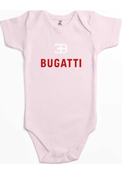 Zepplin Giyim Bugatti Logo Siyah Bebek Body Zıbın
