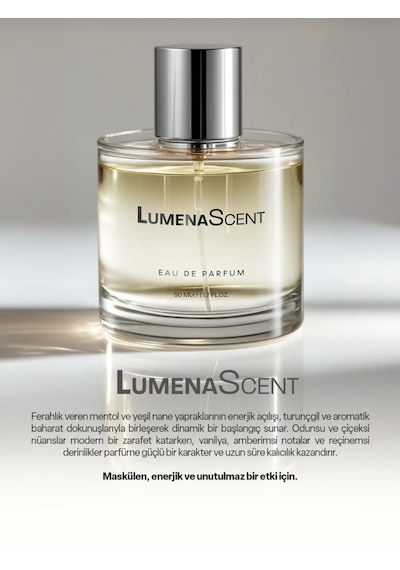 Lumenascent S501 Erkek Parfüm Fresh Edp 50 Ml Odunsu
