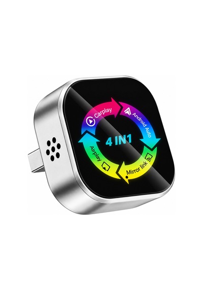 Yeni Nesil Usb 4in1 Kablosuz Carplay & Android Auto Smart Box-14885 10"