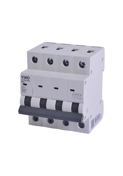 Viko 4vtb-4b63 Otomatik Sigorta 4,5ka B Tipi 4 Kutup 63a 10