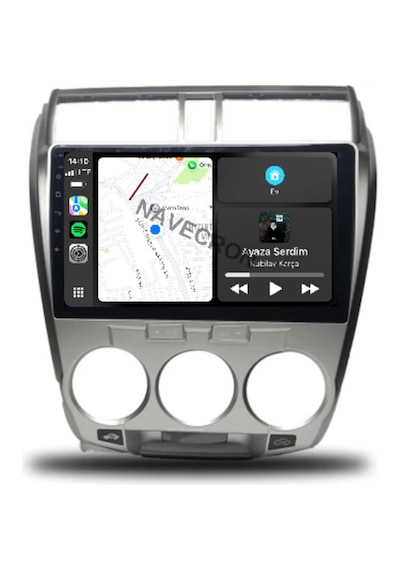 Honda Cıty 2009-12 Analog Ac 10" Gri Uyumlu Androıd Multimedya Gerçek 2/32 Kablosuz Carplay Geri Görüş Kameralı 10" Honda Cıty 2009-12 Analog Ac 10" Gri Uyumlu Androıd Multimedya Gerçek 2/32 Kablosuz Carplay Geri Görüş Kameralı 10"