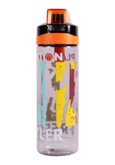 Herevin 161670-837 Motivasyon Desenli Matara 750 Ml Turuncu