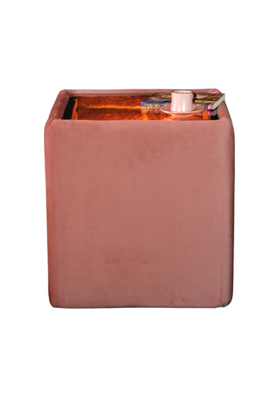 Puf Kuyu Sehpa ,yan Sehpa, Kahve Sehpası, Sonsuzluk Sehpası, Pembe