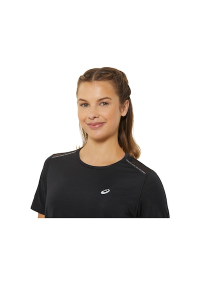 Asics ROAD SS TOP Siyah Women Kısa Kollu Tshirt 2012C969-001
