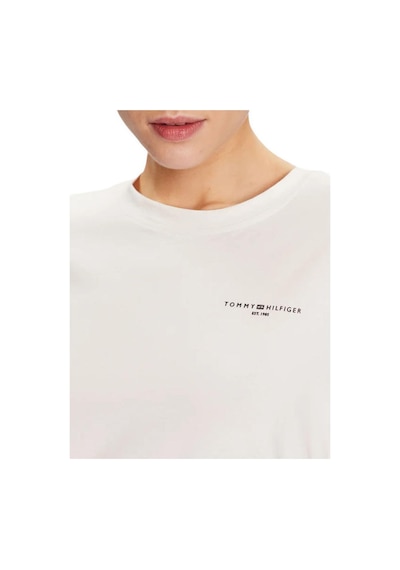 Tommy Hilfiger Kadın Pamuklu Yuvarlak Yaka Marka Logolu Beyaz T-shirt Ww0ww37877-02z-10708 Beyaz Tommy Hilfiger Kadın Pamuklu Yuvarlak Yaka Marka Logolu Beyaz T-shirt Ww0ww37877-02z-10708 Beyaz