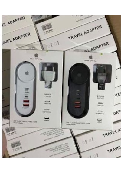 Powermaster Pm-20659 15 Watt 2 Type-c + 2 Usb-a Şarj + Pd Lightning Adaptör