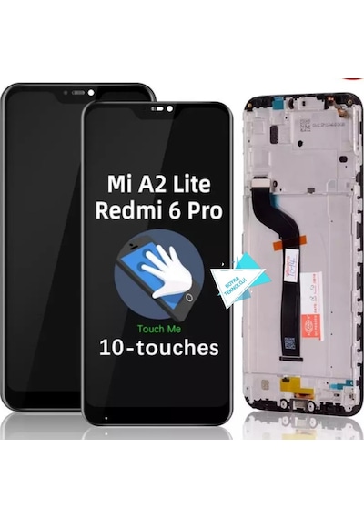 Xiaomi Mi A2 Lite Lcd Full Çıtalı Ekran Dokunmatik