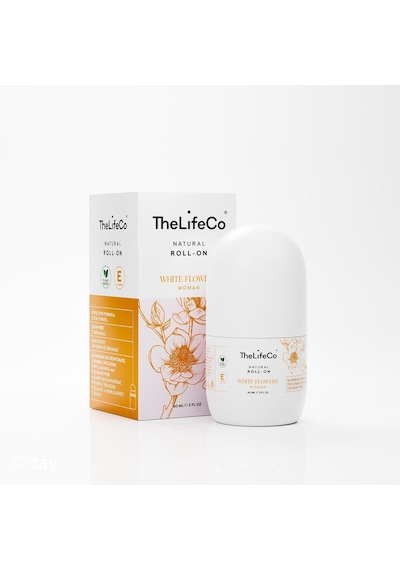 The Lifeco White Flowers Kadın Roll-On Deodorant 60 ML