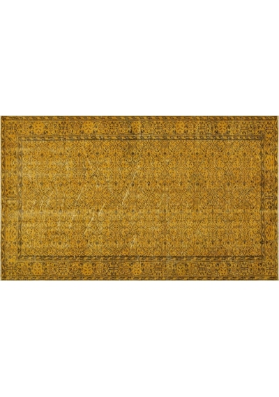 Doğal Vintage El Dokuma Ipek Pers Halısı - 152x255 Cm 9985