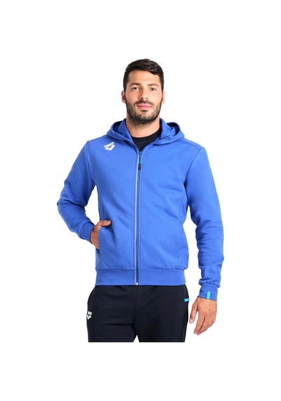 Arena Team Hooded Panel Erkek Mavi Günlük Stil Ceket 004906800