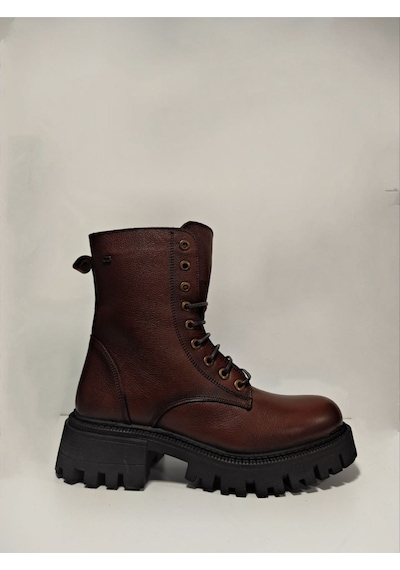 Castle Black Yldz-23781-1 Kadın Bot Taba