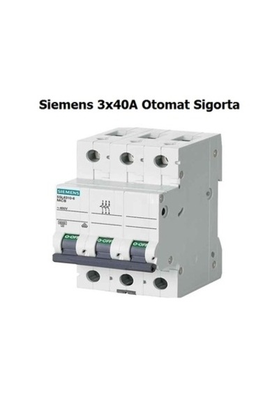 Siemens 3x40 W Otomat C Tipi 6ka