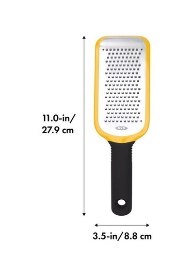 Oxo Good Grips Orta Boy Rende, Paslanmaz Çelik, Sarı, Tek Boy