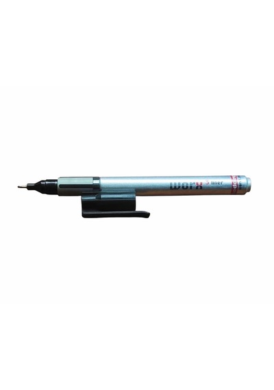 Edding Worx 3 Liner Keçe Uçlu Kalem Siyah