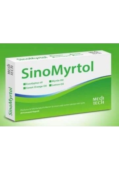 Sinomyrtol 20 Yumuşak Kapsül
