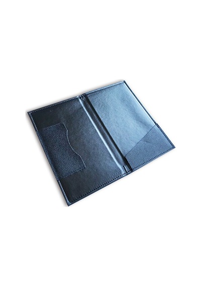 Hesap Sümeni Adisyon Kabı Vegan Deri Suni Deri 12 X 20 Cm. Siyah