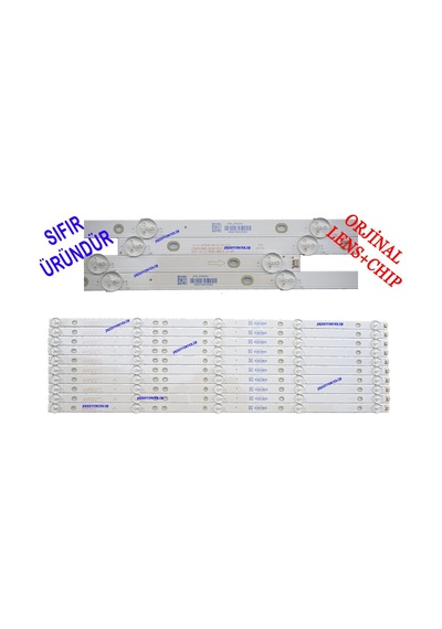 Axen, Ax58ledj203/0216, Sunny Uyumlu Sn58ledj203/0216, 58ledj203, Led Bar, Js-d-jp58dm-051ec , R72-58d04-005 , 575141t.60034.10p , D58-m30