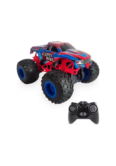 1:16 Uzaktan Kumandalı Akrobat Araba - 2.4 Ghz 4x4 Şarjlı Off-road Kamyon Dik Durabilen Oyuncak Araç Çok Renkli