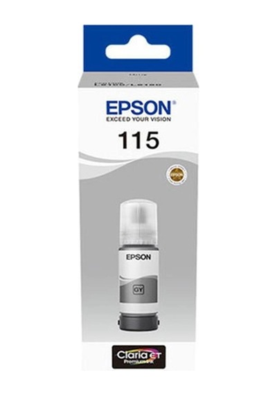 Epson 115 Grey Gri Şişe Mürekkep T07d54a L8160-l8180 Kdo