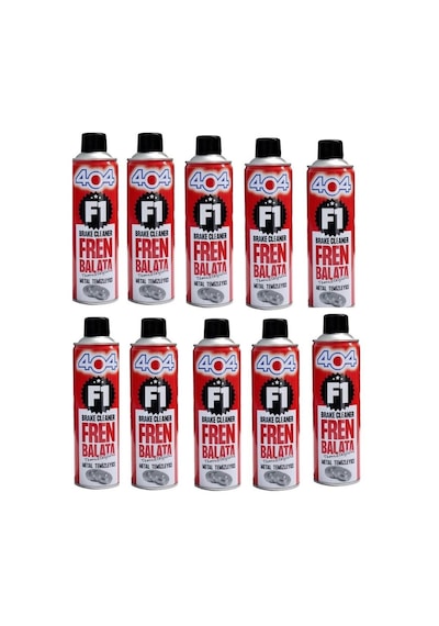 404 F1 Fren Balata Temizleyici 500 Ml 30 Adet
