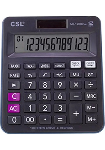 Csl Rz-816 12 Hane Masa Tipi Renkli Hesap Makinesi Çok Renkli