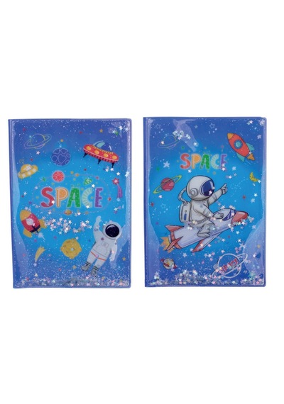 Dolphın Nb-765 Uzay Model Sulu Kapaklı Defter Çeşitli Renk Ve Desen