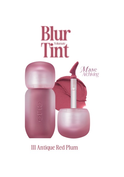 Blur Efektiyle Dolgun Görünüm Sunan Kadife Bitişli Tint Clıo Volumate Blur Tint 111 Antique Red Plum