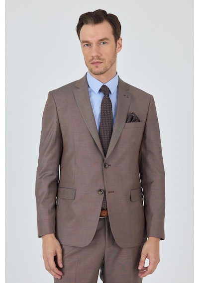 İmza Turuncu Mono Yaka Düz 2 Düğme Classic Yünlü Slim Fit Takım Elbise 1001250175 Turuncu İmza Turuncu Mono Yaka Düz 2 Düğme Classic Yünlü Slim Fit Takım Elbise 1001250175 Turuncu