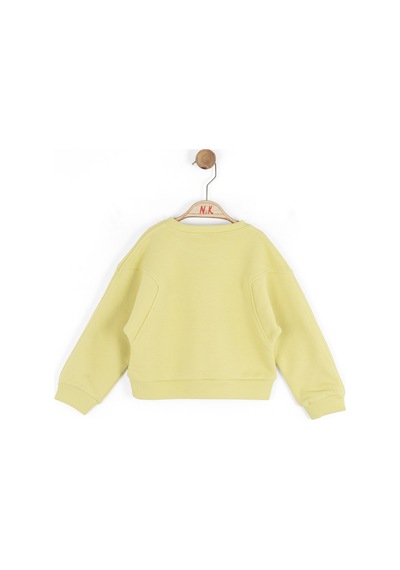 Xo Kids Kız Çocuk Sweatşirt 9 Ay -4 Yaş 39600 Yeşil