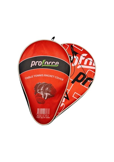 Proforce Pf-4004 Masa Tenisi Raket Kılıfı Kırmızı Beyaz - Kırmızı